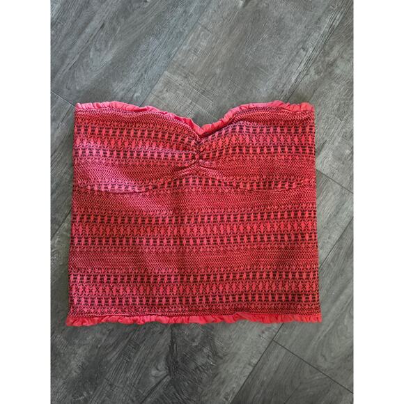 Anthropologie Smocked Sweetheart Tube-Top - New Large - Picture 6 of 6